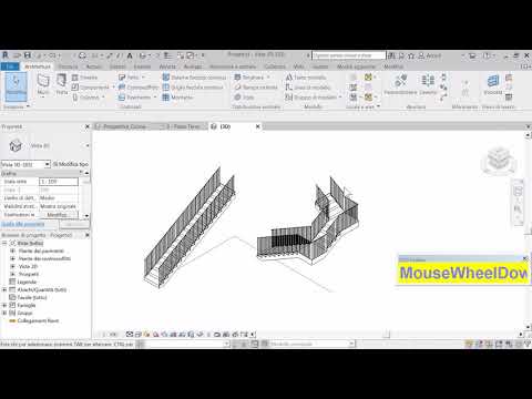 scale con revit primo approccio Sters (Stairs with revit)