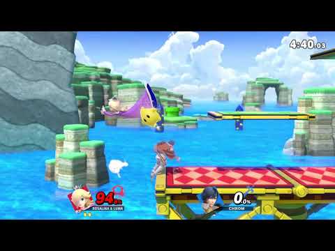 Online SSBU match: Rosalina (Shychemist) vs Chrom (?????)