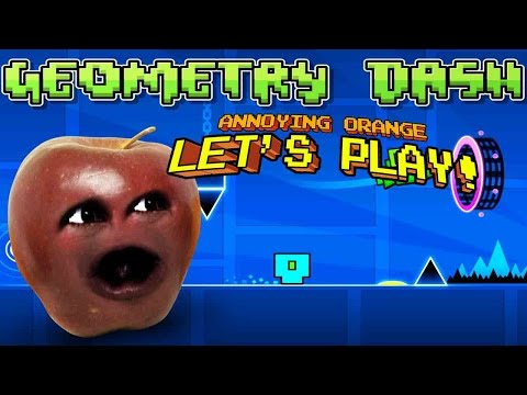 Midget Apple plays Geometry Dash   Dubstep FTW!