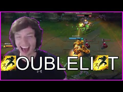 Doublelift Finally Used His Stored Flash From Worlds !!! Ft. Meteos - Best of LoL Streams #232