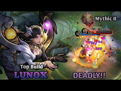 Lunox Tank Killer TERSAKIT!! - Lunox Top Global 1 Build - MLBB