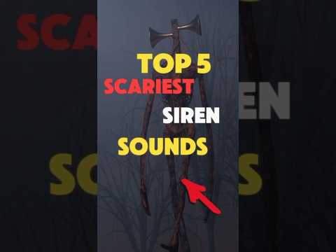 TOP 5 SCARIEST SIREN SOUNDS😱