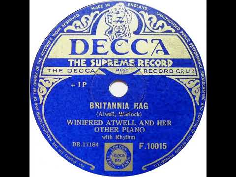 UK New Entry 1952 (20) Winifred Atwell - Britannia Rag