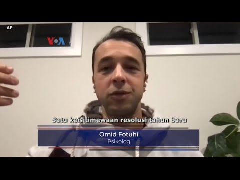 VOA KUNCI MENEPATI RESOLUSI TAHUN BARU: FOKUS PADA PROSES BUKAN TARGET