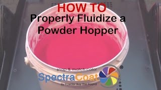preview picture of video 'Proper Fluidization of a Fluidizing Powder Hopper'