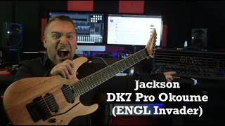 Video thumbnail for Jackson DK7 Pro Okoume (ENGL Invader) |7 String Dinky by Cryptic Mask Guitar
