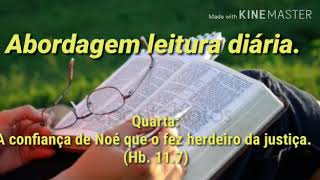 Abordagem da Leitura diária (Quarta-feira) Lição 11