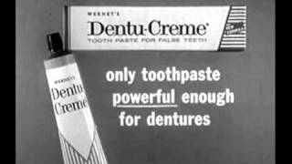 preview picture of video 'Public Domain - Dentu-Creme Toothpaste Commercial'