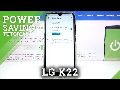 How to Enable Power Saving Mode in LG K22 – Find Save Battery Level