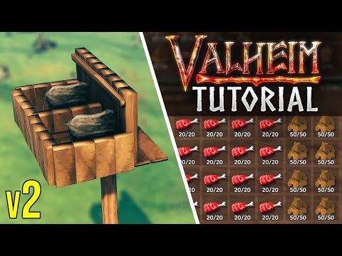 NEW Unlimited BOAR & WOLF Farm! Valheim Tutorial