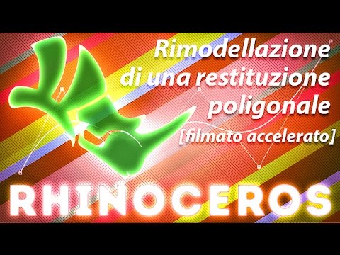 Rhino - Rimodellazione di una restituzione poligonale mediante superfici NURBS - Recodec
