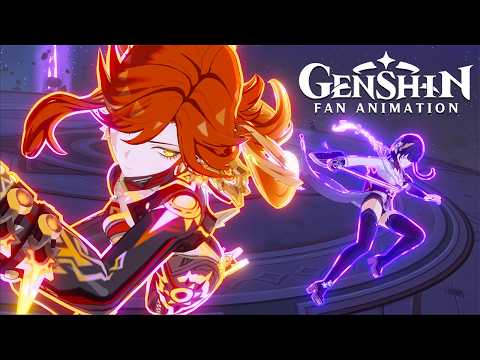 [Genshin Impact] Raiden vs Mavuika - A Practical Exchange | #StandWithMavuika #GenshinVideo