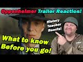 The Oppenheimer movie is going to be NUTS! | History Teacher Reacts
