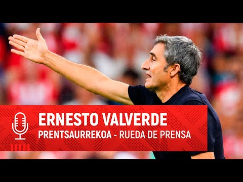 Imagen de portada del video 🎙 Ernesto Valverde | post Athletic Club 1-0 Valencia CF | J3 LaLiga EA Sports