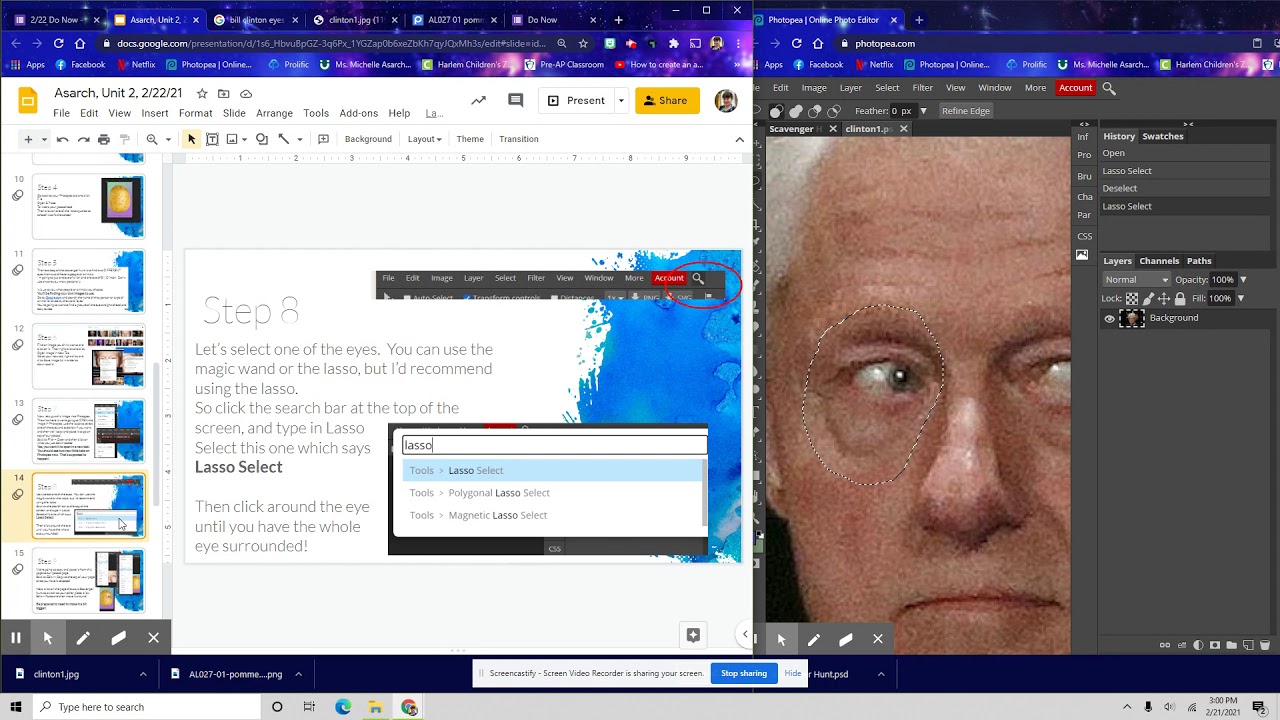 Photo Editing Scavenger Hunt pt 1