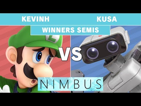 Nimbus #51 - Boyo | KevinH (Luigi) vs sF | Kusa (R.O.B., Diddy Kong)  Winners Semi - Smash Ultimate