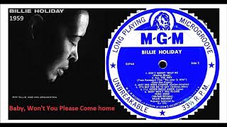 Billie Holiday - Baby, Won&#39;t You Please Come home &#39;Vinyl&#39;