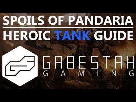 Spoils of Pandaria Heroic Tank Guide [VOX]