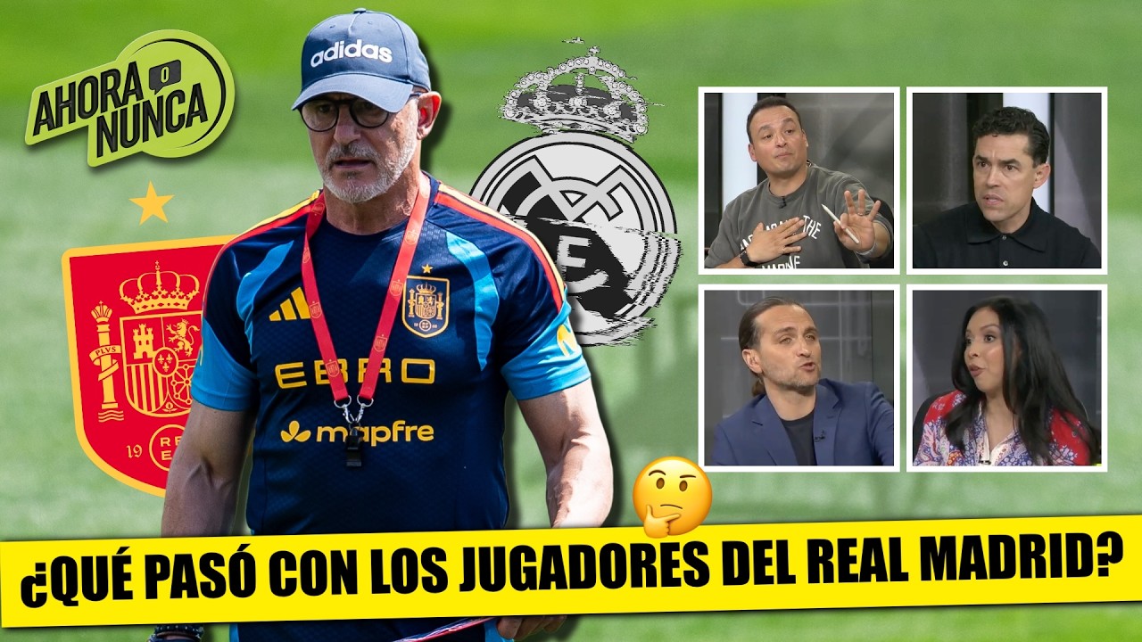 DE LA FUENTE DEJA CLARO por qué jugadores de REAL MADRID no van a MUNDIAL con ESPAÑA | Ahora o Nunca
