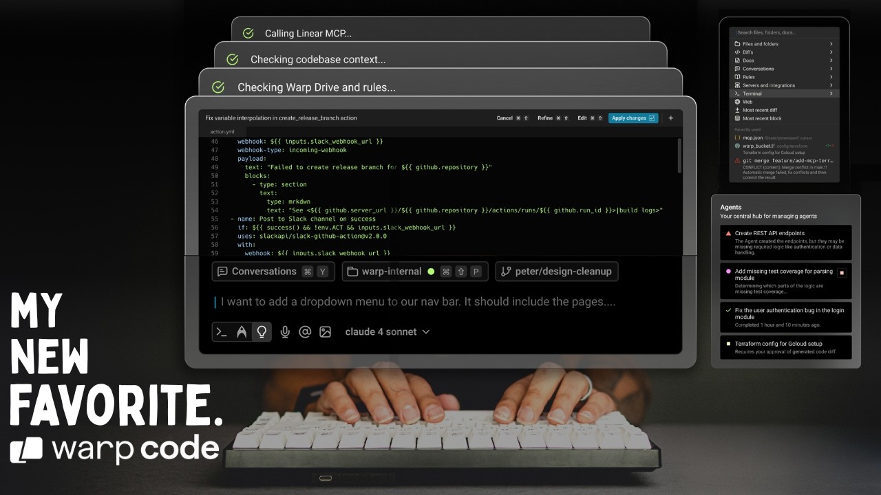 Warp Code: this is the most innovative AI coding tool