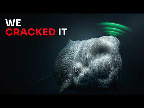 Amazing... Scientists heard what Sperm Whales are saying!