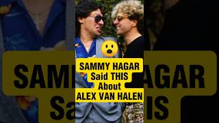 Sammy Hagar Angry at Alex Van Halen #vanhalen #sammyhagar #eddievanhalen