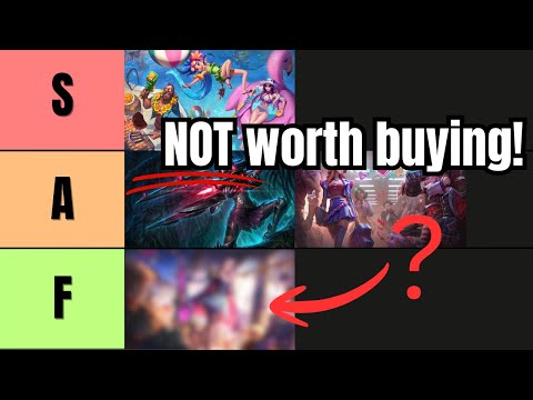 ALL Caitlyn skins Tierlist 2025