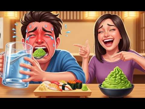 #5   Don't eat the Green Paste! 🍣 | Essential Japanese Food Words (N5)