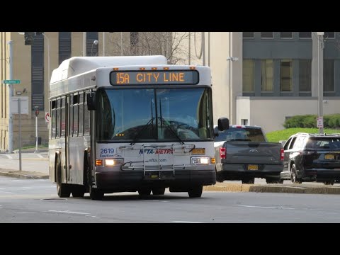 NFTA Metro Ride Route 32B Outbound Bus 2629 - 2006 Gillig Hybrid