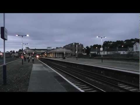 DRS 37259-37612 through newton abbot with the 1Z38 "dartmouth flyer" 31-08-2012(HD)