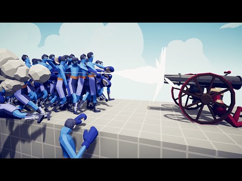 GATLING GUN VS ARMIES - TABS - Totally Accurate Battle Simulator