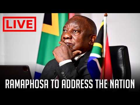 Watch Live: President Ramaphosa To Address The Nation