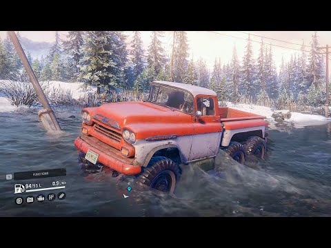 SnowRunner - Gameplay Walkthrough Part 4 (PC HD)