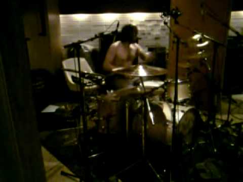 Digression Assassins Recording drums @ Studio gröndal 2010
