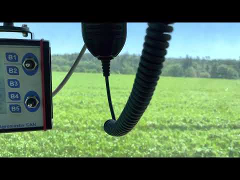 System Cameleon hoeing winterwheat