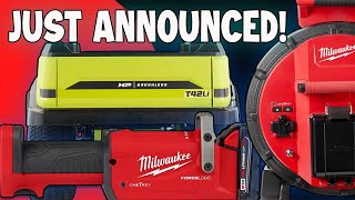 Milwaukee and Ryobi Drop even more new tools!