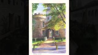 preview picture of video 'Châteaux, Castles and Fortifications - Paintings by Dai Wynn, Australian Artist'