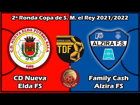 1/32 de Final Copa de S.M. el Rey, Temporada 21/22. CD Nueva Elda FS vs Family Cash Alzira FS