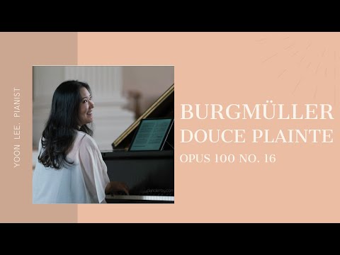 Burgmüller Douce Plainte (Gentle Plaint), Opus 100 No  16