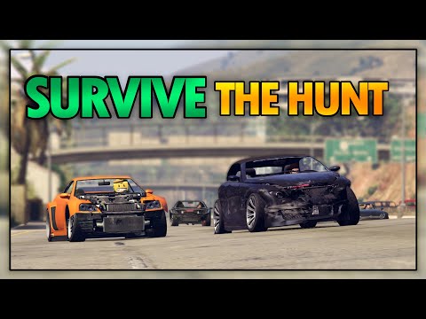 Manhunt - What was I expecting?! GTA 5 Survive The Hunt #1