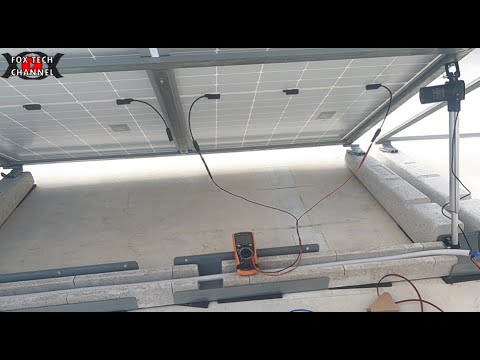 TEST INCLINAZIONE PANNELLI SOLARI 10x360w  Mono PERC 3.6kw - MISURAZIONI E PROVE