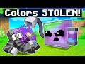 Our COLORS are DRAINED in Minecraft!