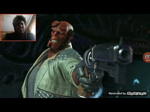 His Bumpin F#%Ked Up! Injustice 2- Hellboy Gameplay Reveal Reaction!