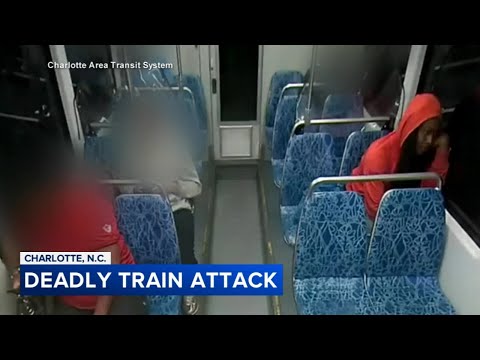 Surveillance released after Ukrainian woman stabbed to death on train in Charlotte, North Carolina