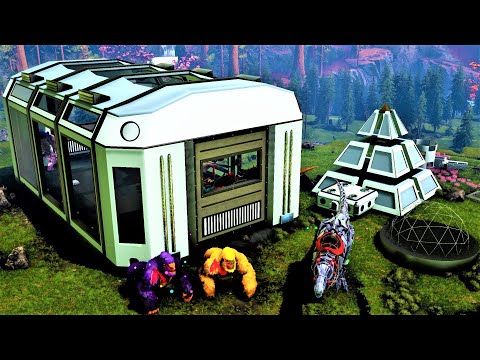BUILDING A TEK MEGA BASE! ARK SURVIVAL EVOLVED (PUGNACIA DINOS MOD) E24