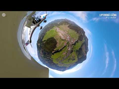 Letecké video - Liptovská Lúžna z neba
