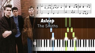 The Smiths - Asleep - Accurate Piano Tutorial with Sheet Music