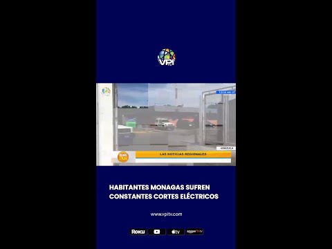 Crisis eléctrica en Monagas