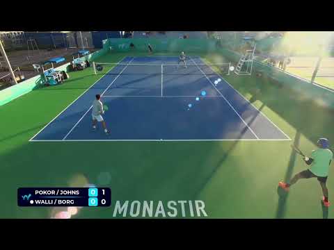 Lukas Pokorny/Garrett Johns v Olle Wallin/Leo Borg -  8 1 26 (1°Part)