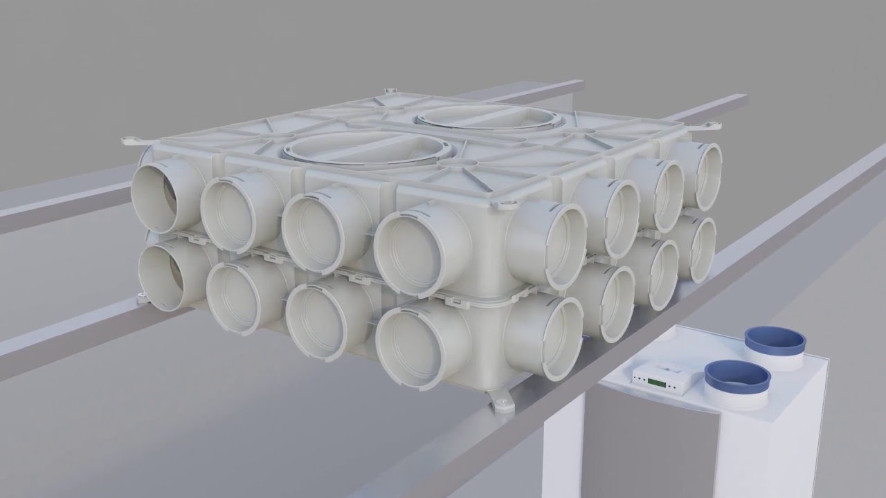 EnviroVent's Airtight and Radial Semi-Rigid Ventilation Ducting